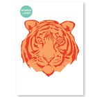 Tijger Sjabloon - A3 Formaat - 2 Lagen