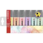 STABILO BOSS Original Highlighter Marker set van 6 pastelkleuren