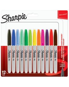 Sharpie Permanent Classic Fine Marker - 12x pack